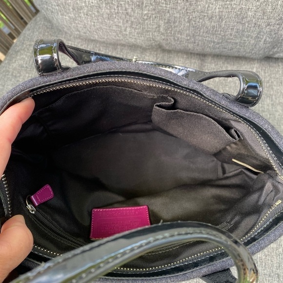 Coach |  gorgeous wool purse F24786 - Picture 7 of 14